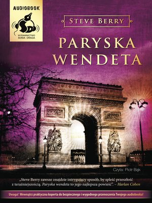 cover image of Paryska wendeta